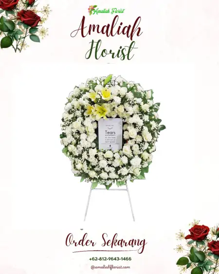 Krans Bunga Duka Sikasur